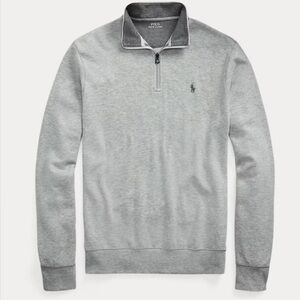 Polo Ralph Lauren Men’s Luxury Jersey Quarter-Zip Pullover